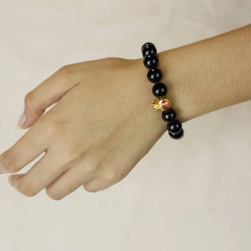 Money Bag Bracelet for Prosperity & Luck