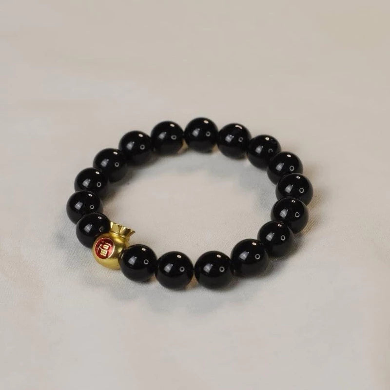 Money Bag Bracelet for Prosperity & Luck