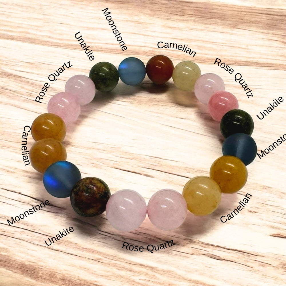 Authentic Fertility & Pcos Healing Bracelet