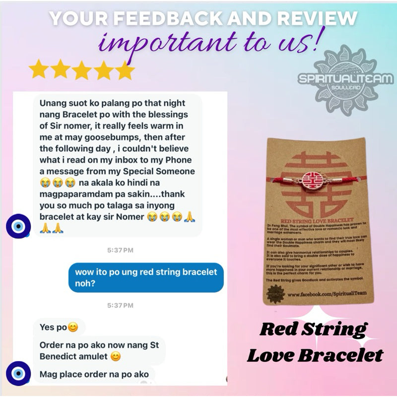 RED STRING LOVE BRACELET